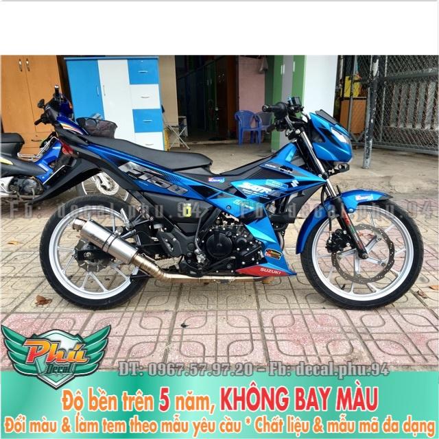 Tem rời Satria Chrome cao cấp