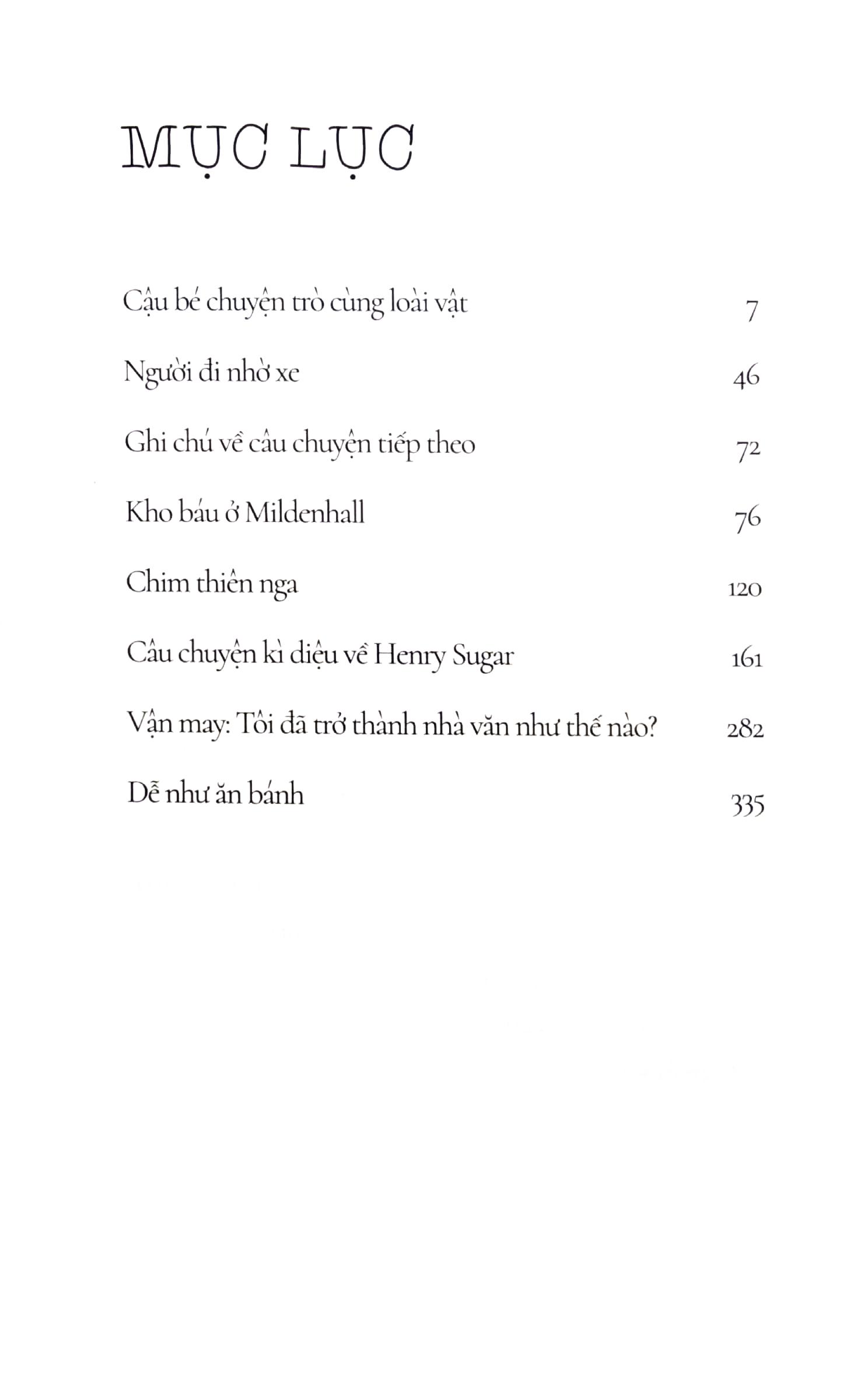 Sách Câu Chuyện Kì Diệu Về Henry Sugar Và Sáu Chuyện Khác (Tái Bản 2021)