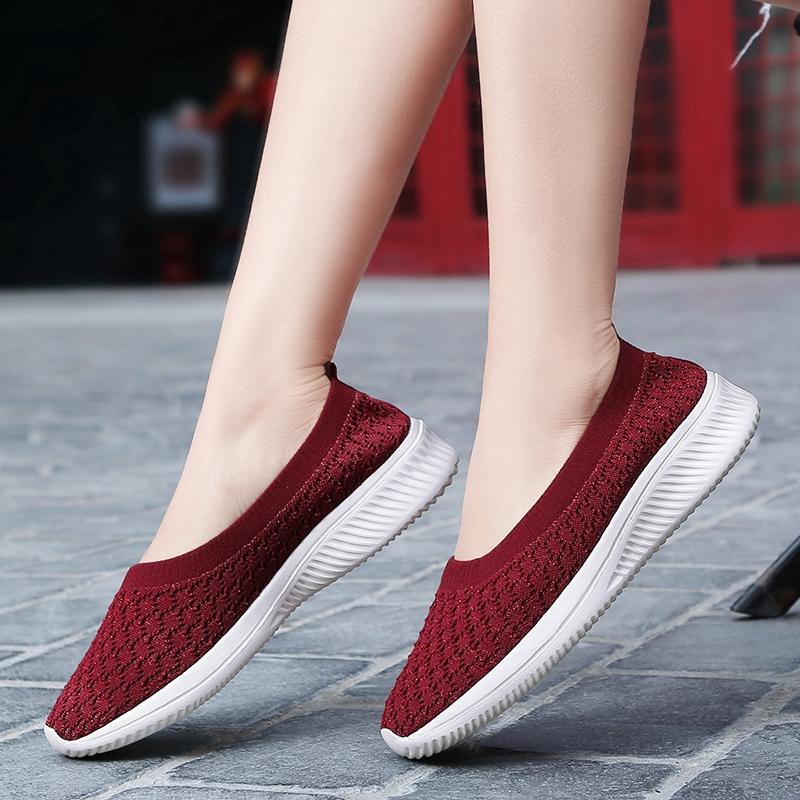 2020 Fashion women outdoor soft running sneakers casual sport shoes