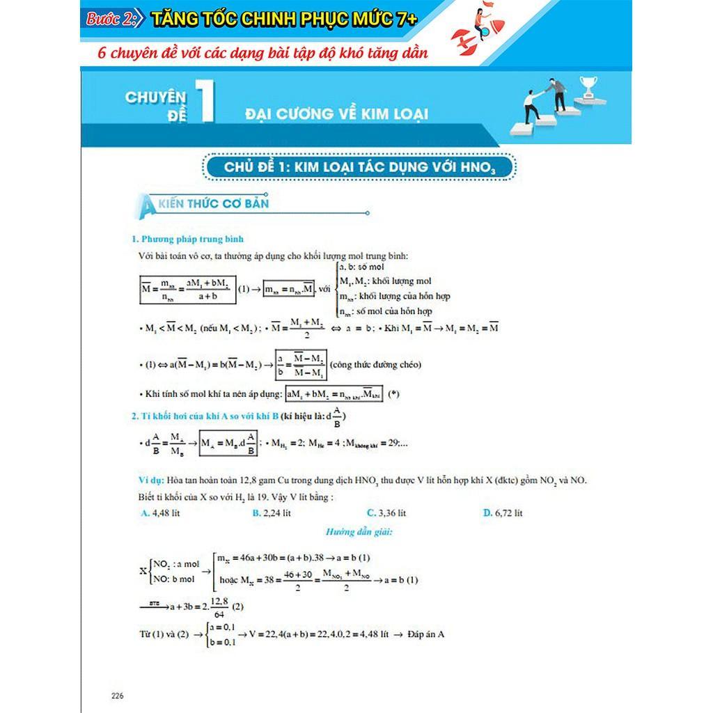 Sách - 3 STEP - Tiết Lộ Bí Quyết 3 Bước Đạt Điểm 8+ Hóa Học - Megabook