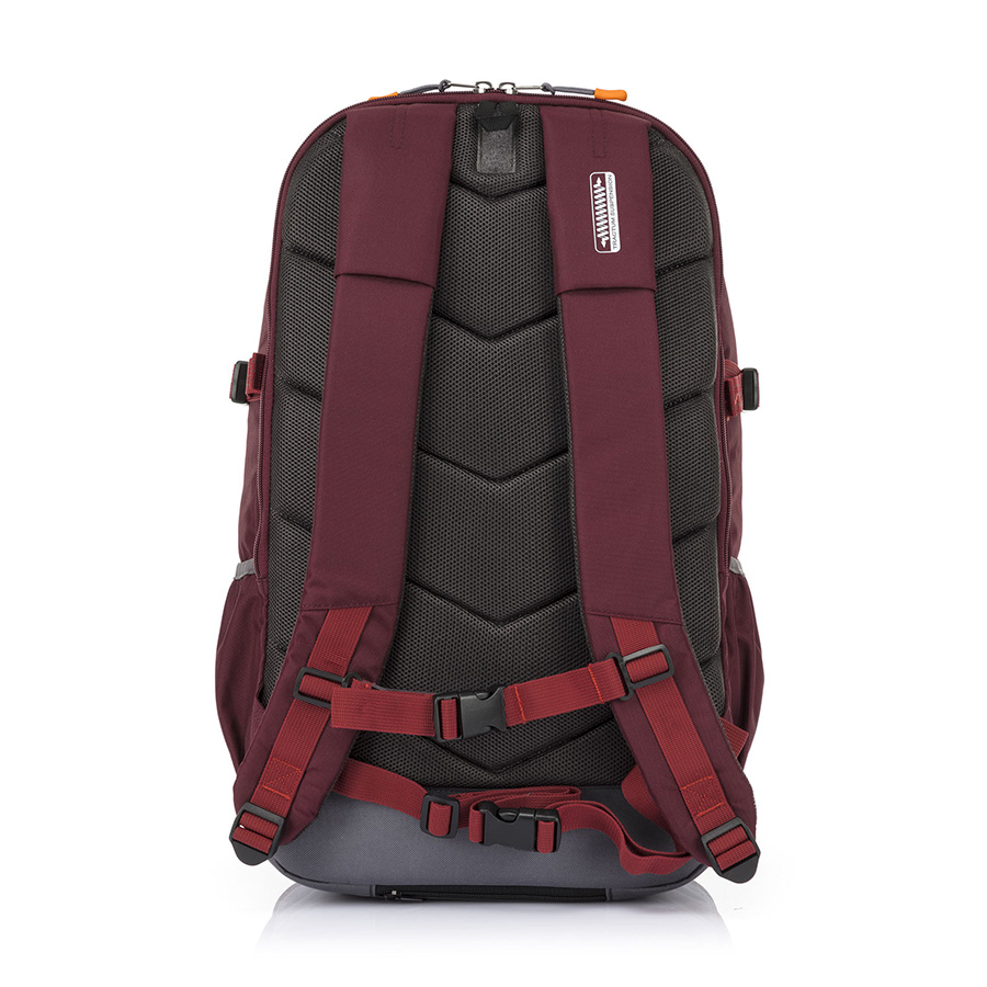 Balo Magna 01 AMERICAN TOURISTER - MỸ : Dây đeo vai trợ lực, công nghệ Tractum Suspension Bao gồm áo bảo vệ balo chống nước, chống bụi Đệm lưng thoải mái, thoáng mát