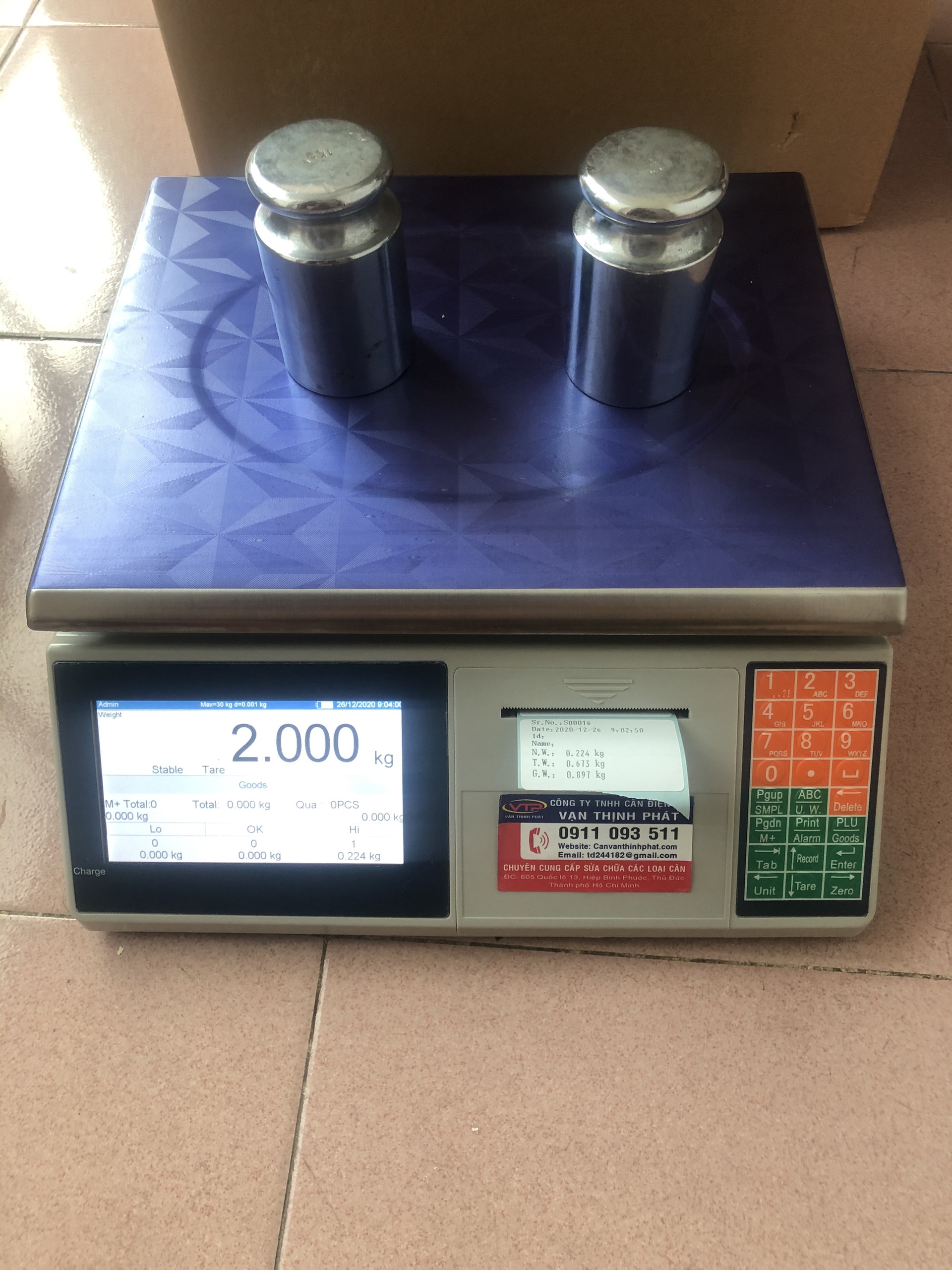 Cân Điện Tử PSW 15 KG
