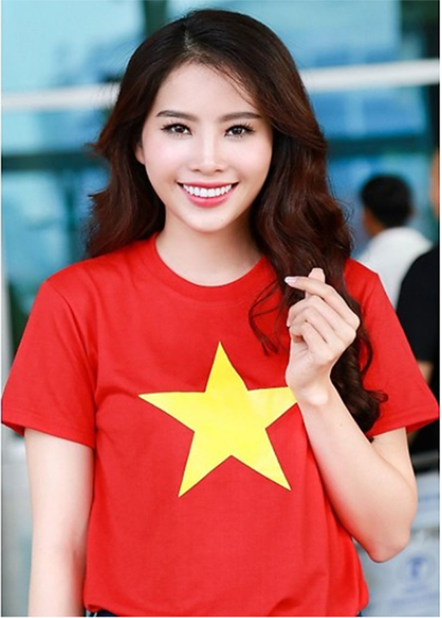 Áo thun cờ đỏ sao vàng cổ động Tôi Yêu Việt Nam chất thun lạnh cao cấp