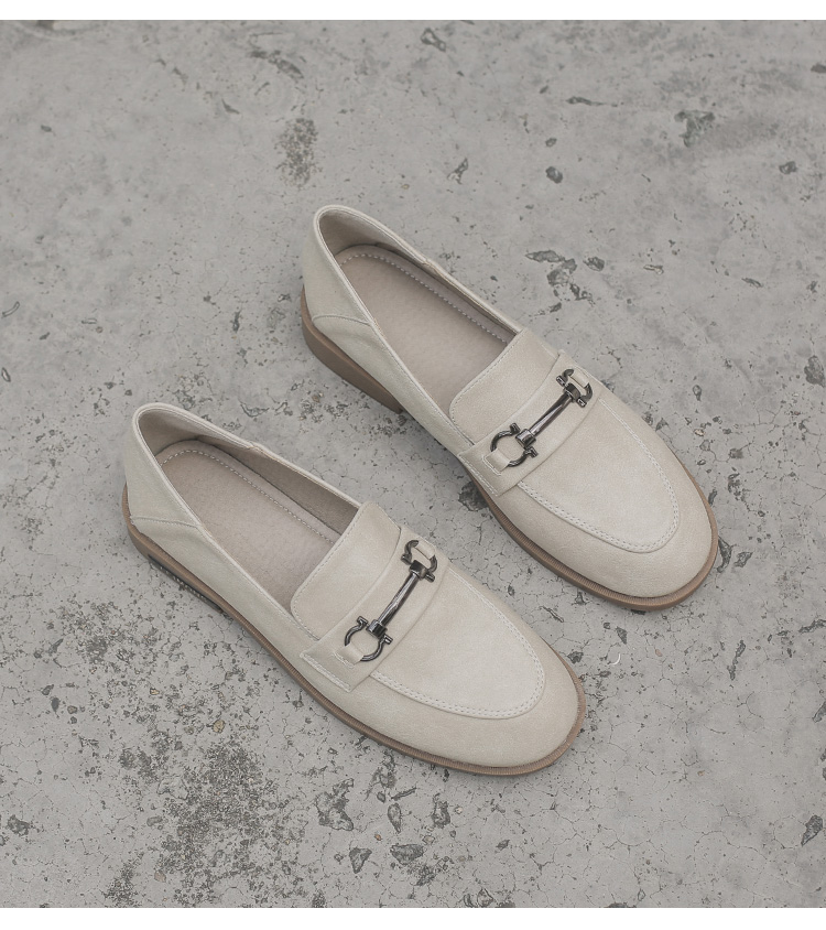 Giày Loafer Moca Nữ Da Mềm Màu Đen Nude Sáng Dáng Bệt Thấp Mềm Mại - Phong Cách Hàn Quốc Cao Cấp Có Sẵn Freeship