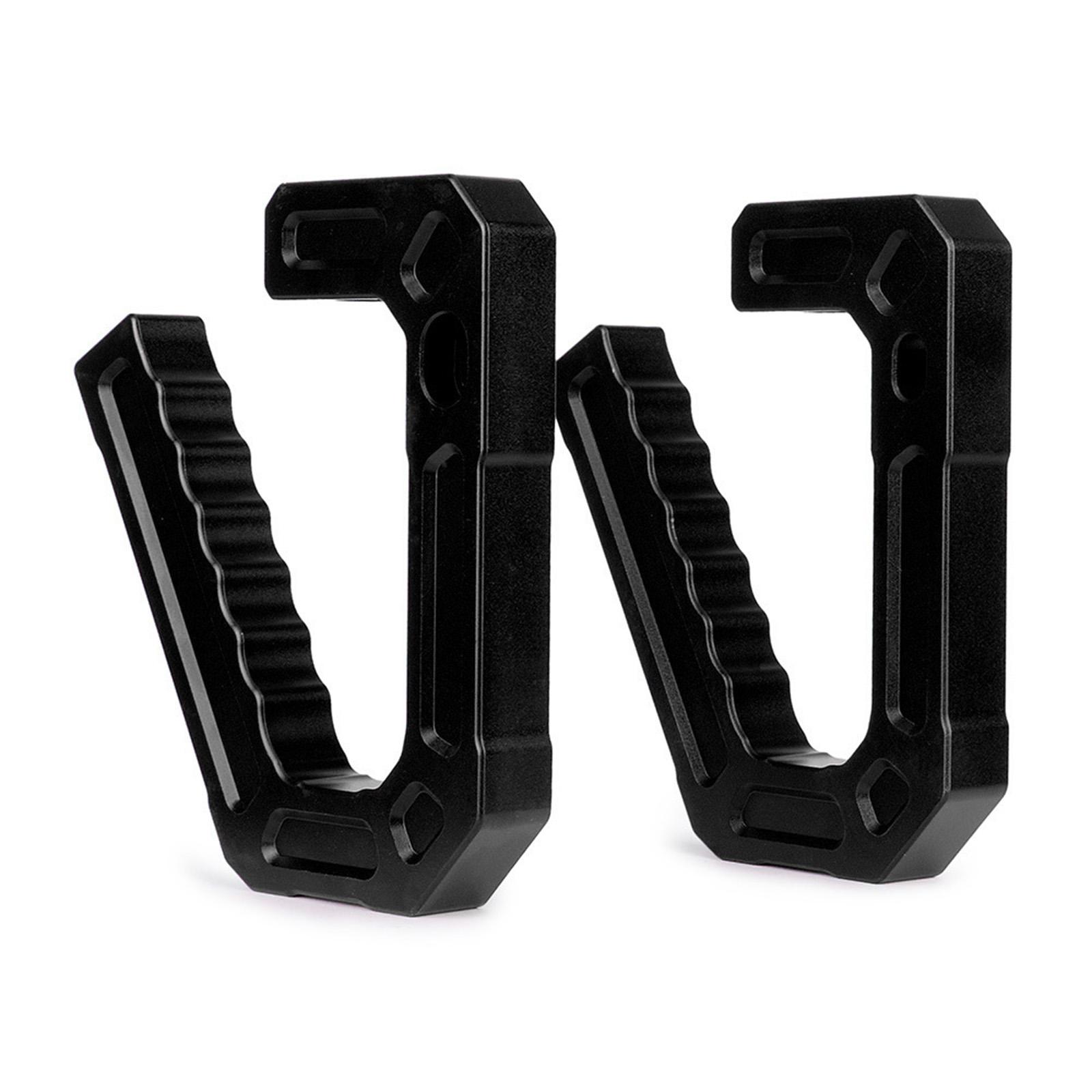 Heavy Duty Aluminum Alloy Interior Grab Handles Grips Car Decoration Supplies for Wrangler 2007-2018 Driving 2Pieces