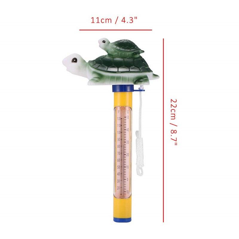 Floating Pool Thermometer Water Temperature Thermometers with String for Outdoor & Indoor Swimming Pools Spas Hot Tubs