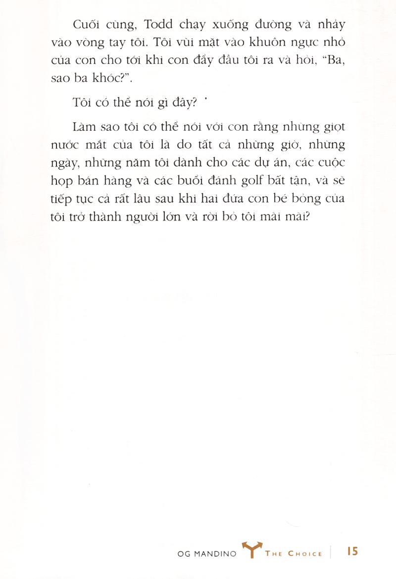 Sách Lựa Chọn Nhiệm Màu - The Choice