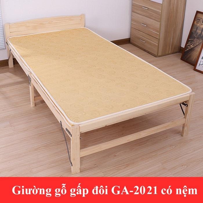 Giường ngủ , giường xếp gỗ thông gấp gọn 60cm,80cm,100cm,120cm,150cm