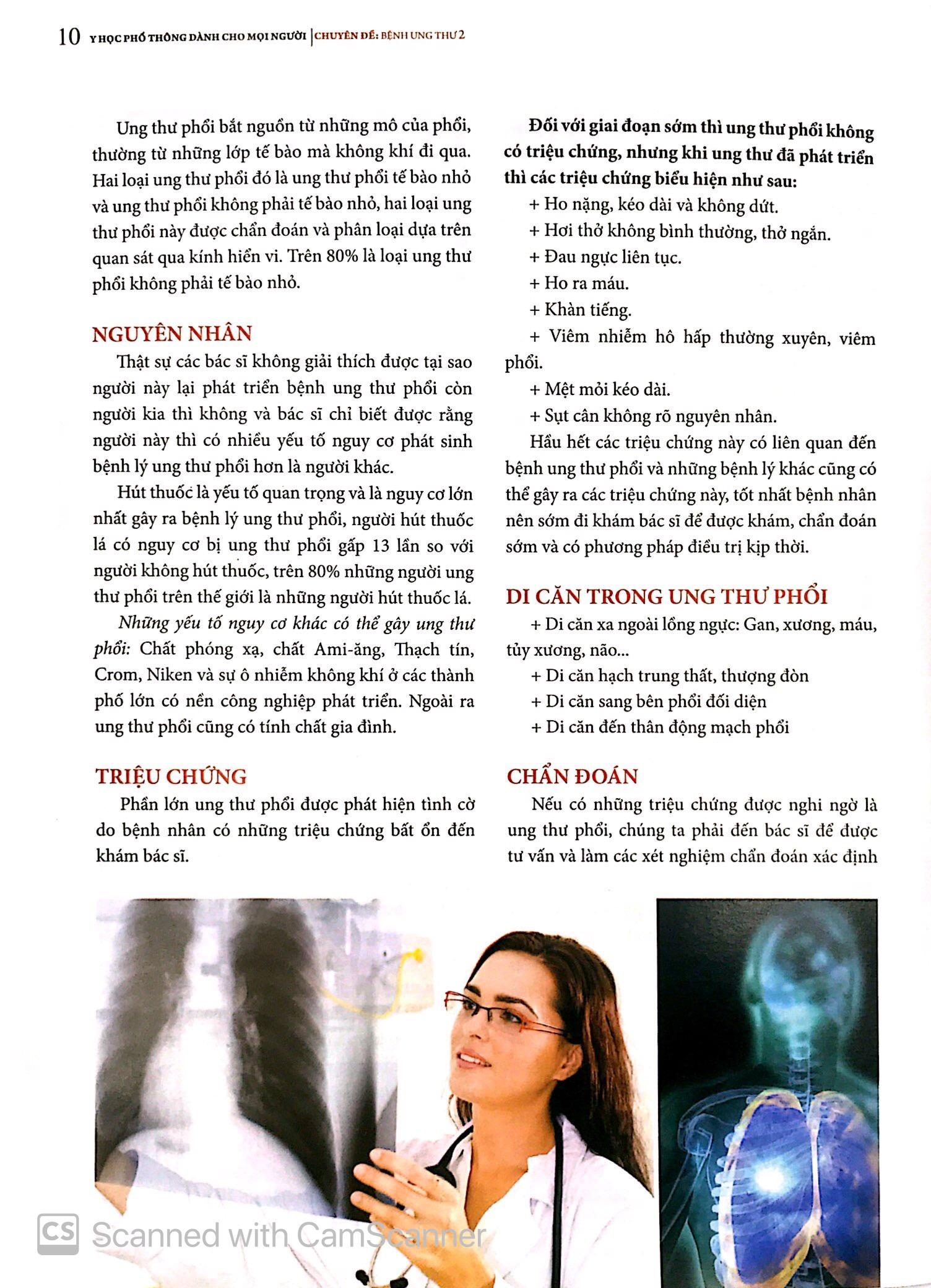 Y Học Phổ Thông Dành Cho Mọi Người - Chuyên Đề: Bệnh Ung Thư 2