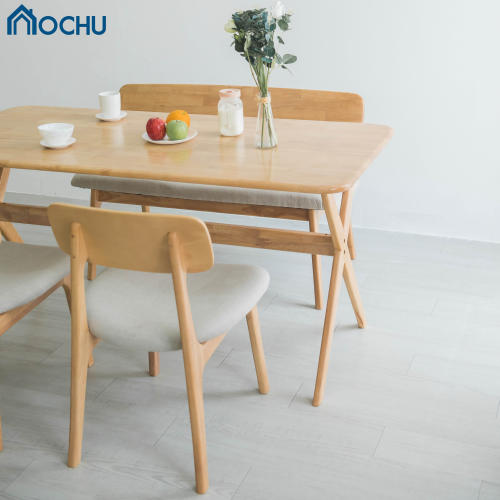 Bộ Bàn Ăn Gỗ OCHU Combo Gather Table - Natural