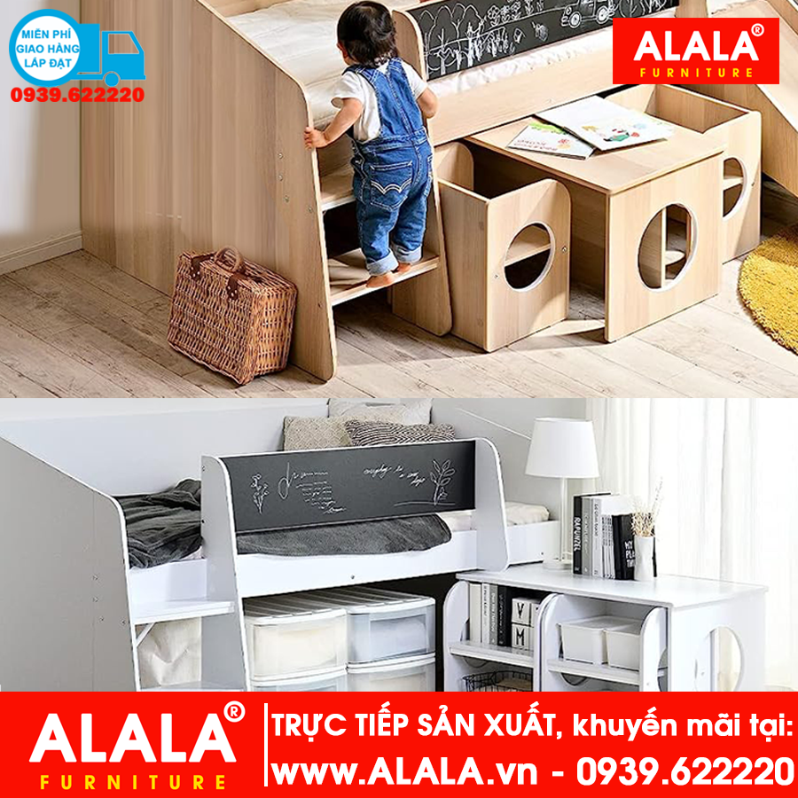 Giường ngủ cho Bé ALALA130 cao cấp - www.ALALA.vn - Za.lo: 0939.622220