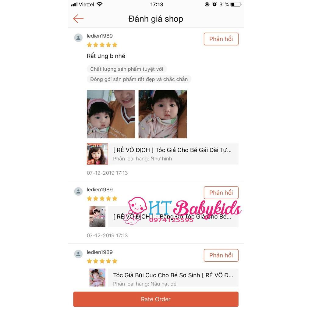 Băng Đô Đính Hoa Giả Phong Cách Hàn Quốc Dễ Thương Dành Cho Bé Gái