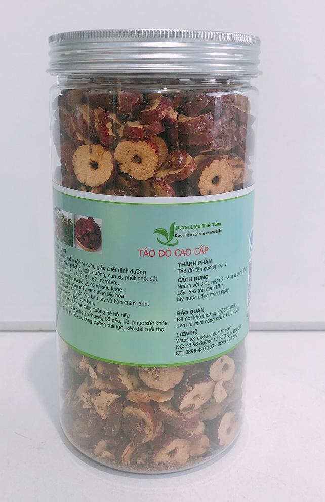 Quả táo đỏ thái lát - Loại cao cấp thơm ngon (500gr)