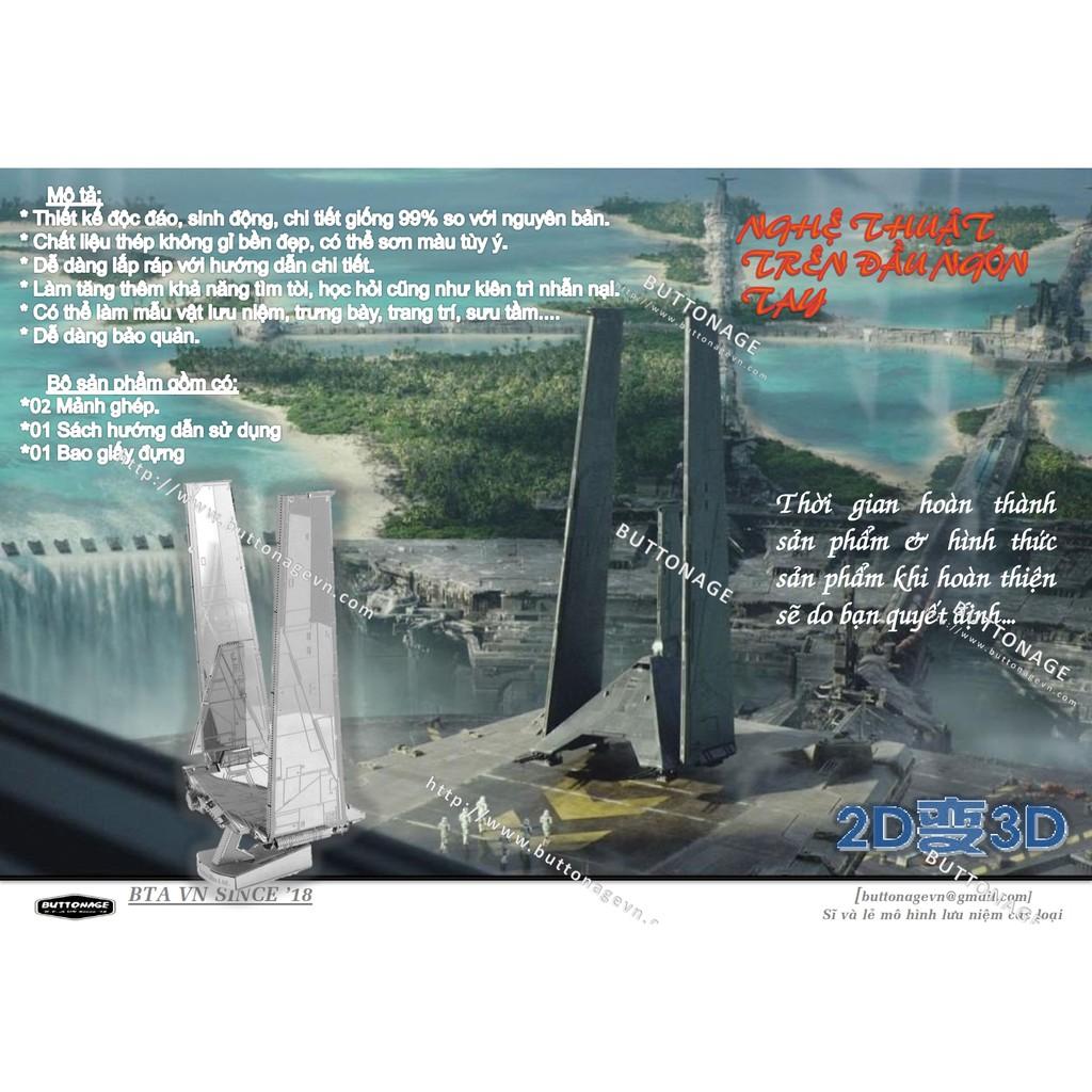 Mô Hình Lắp Ráp 3d Phi Thuyền Chỉ Huy ST 149 Lớp Delta