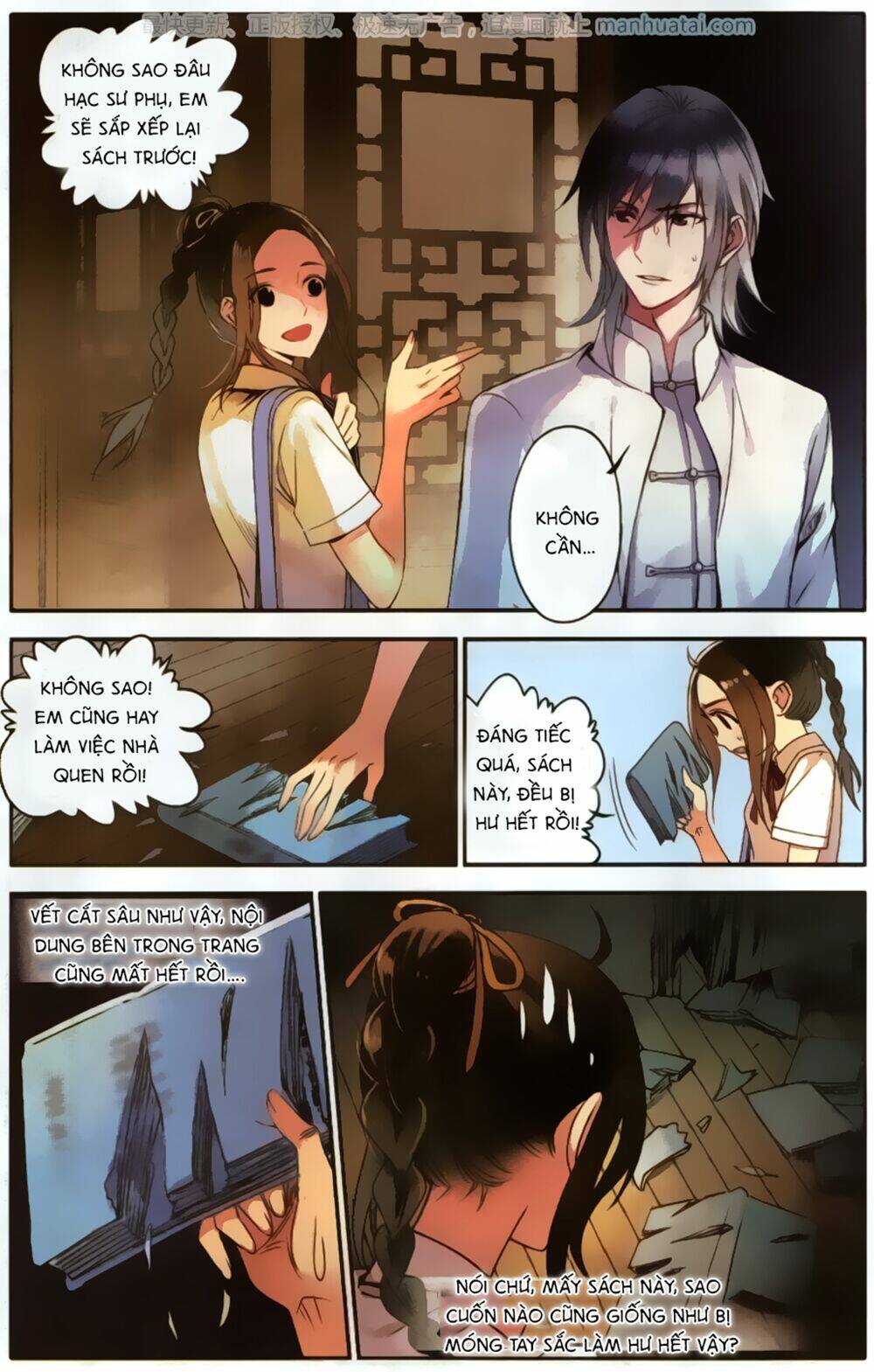 lệnh cấm nghị tộc 2 ẩn diện trấn chapter 6 20