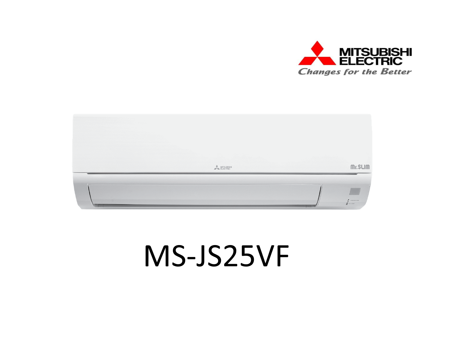 ĐIỀU HÒA KHÔNG KHÍ (MÁY LẠNH) MITSUBISHI ELECTRIC MS-JS25VF - 1 HP(NGỰA) (9,000 BTU/h) - NON-INVERTER - HÀNG CHÍNH HÃNG