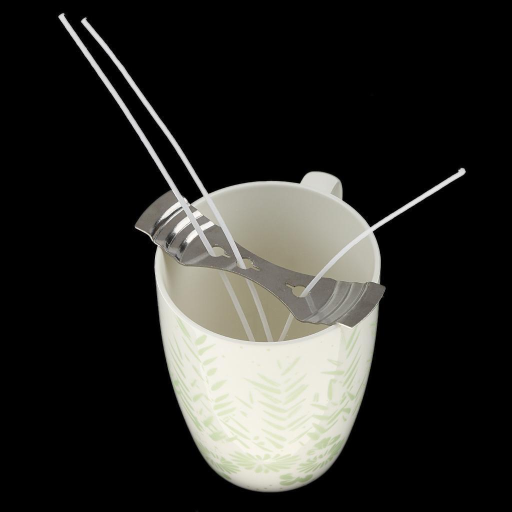 200 Foot Spool Candle Wicks + 2cm   Sustainers Tabs for Candle Making DIY