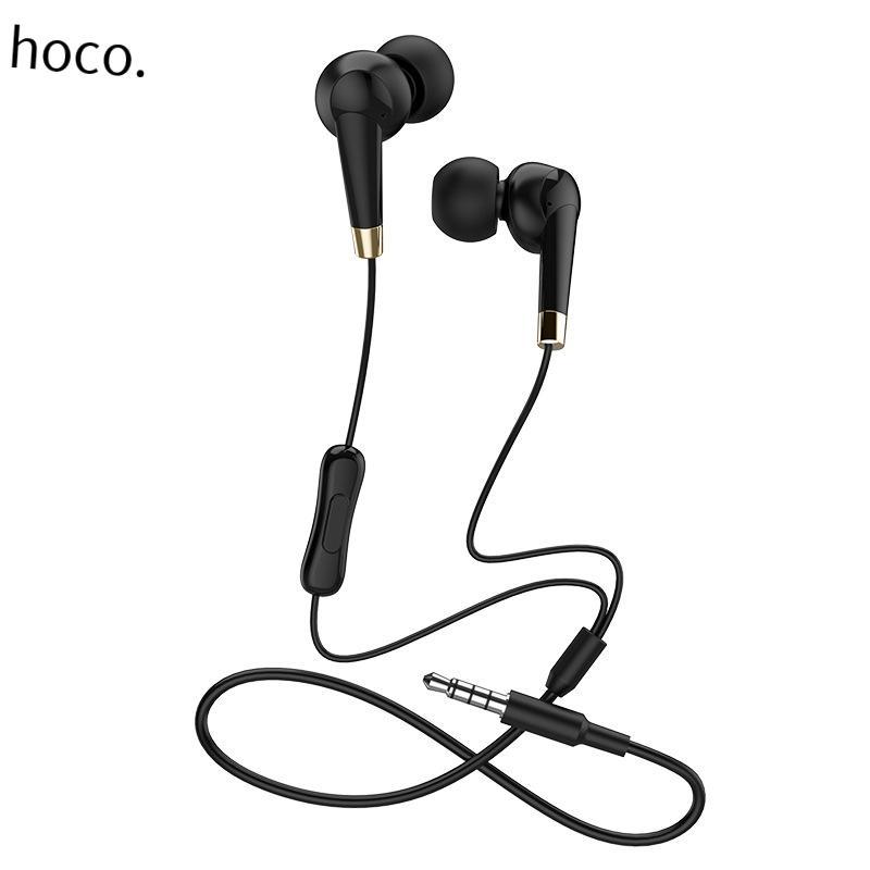 Giá thấp nhất HOCO M58 Jiamai phổ thông với tai nghe lúa mì tai nghe điều khiển bằng dây trong tai mới tai nghe nhạc chất lượng cao phổ thông