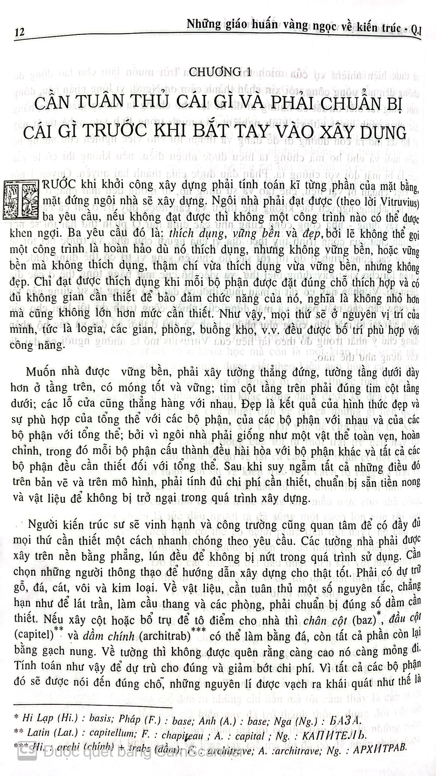 Benito - Sách - Những giáo huấn vàng ngọc về kiến trúc - NXB Xây dựng