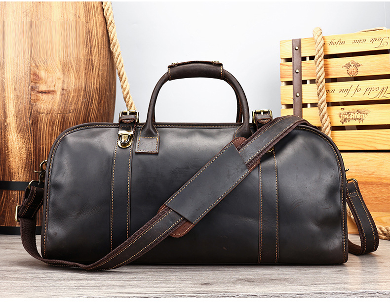 Túi xách du lịch DA BÒ THẬT phong cách mới - BEE GEE T1105