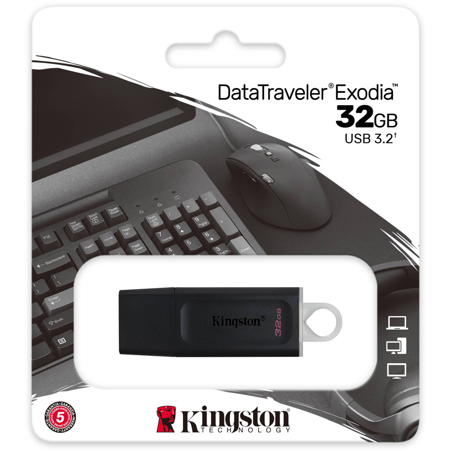 USB 3.2 Gen 1 Kingston DataTraveler Exodia - Hàng Chính Hãng