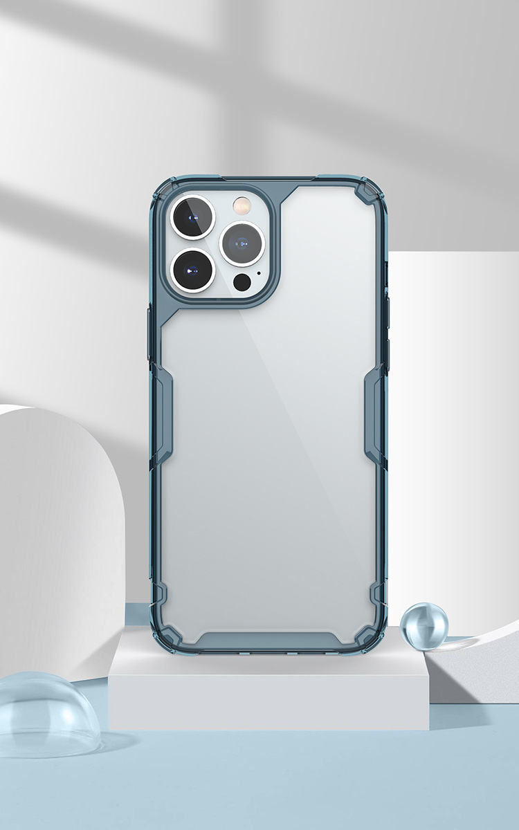 Ốp Lưng Nillkin Nature TPU Pro dành cho iPhone 14 / 14 Max/ 14 Pro / 14 ProMax - Hàng Chính Hãng