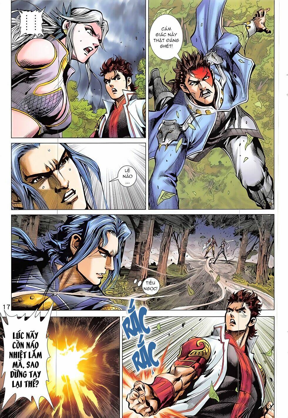 thần chưởng chapter 16 17