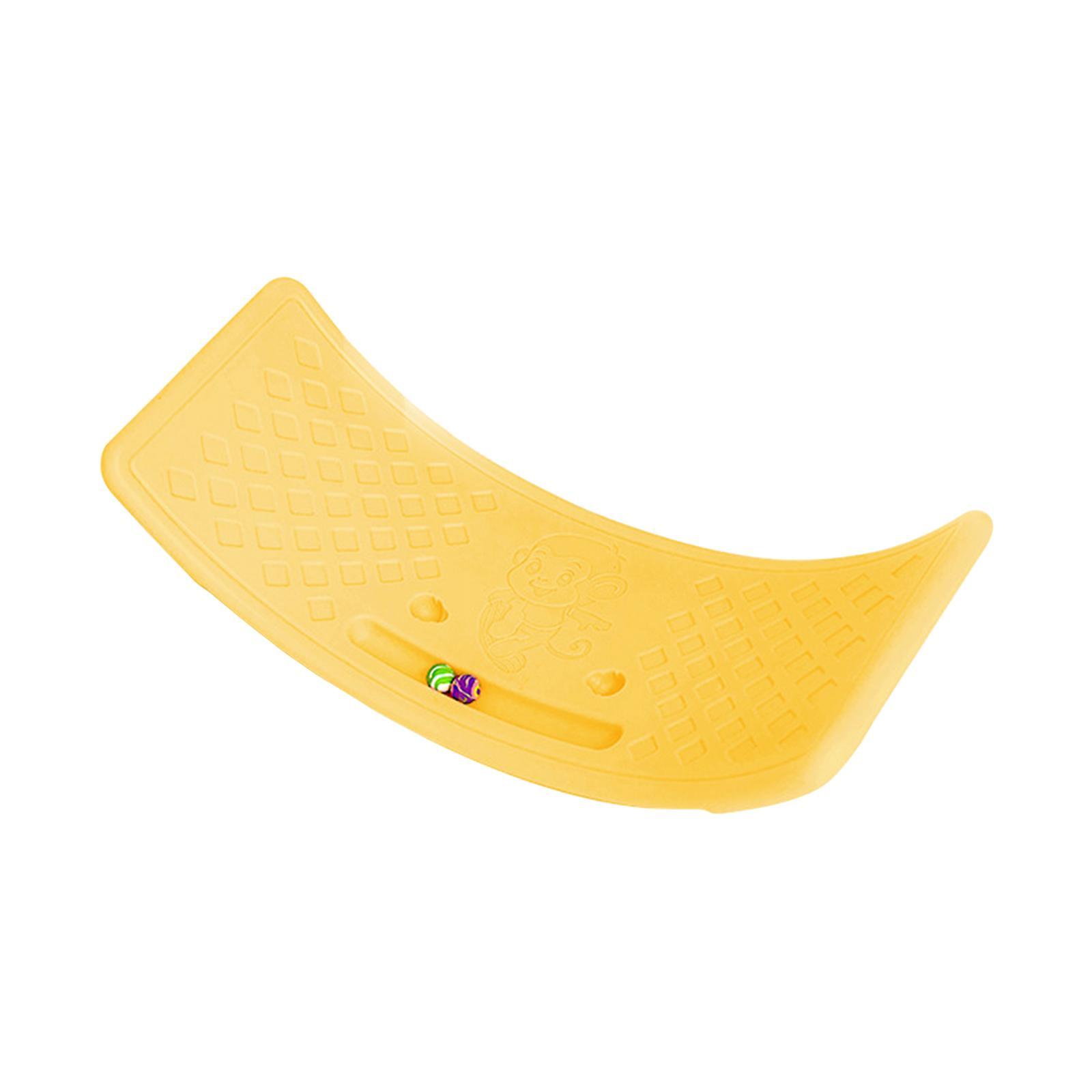 2Pcs Multifunctional Wobble Board Nonslip Open Ended Toy Balancing Toys Board Kids Balance Board for Stability Children Toddlers Workout