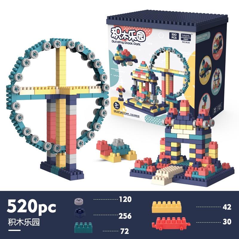 BỘ ĐỒ CHƠI XẾP HÌNH LEGO 520 CHI TIẾT - ĐỒ CHƠI THÔNG MINH TRẺ EM