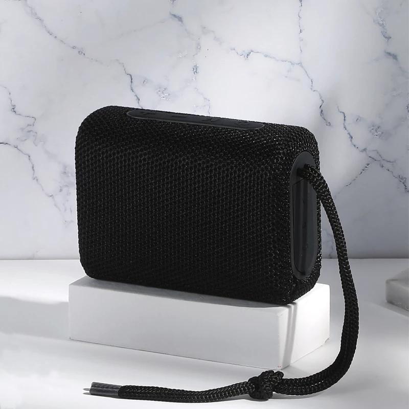 Mini di động không dây subwofer ngoài trời bluetooth 5.0 loa âm nhạc không thấm nước boomboxtf usb fm sd mp3 stereo loa màu