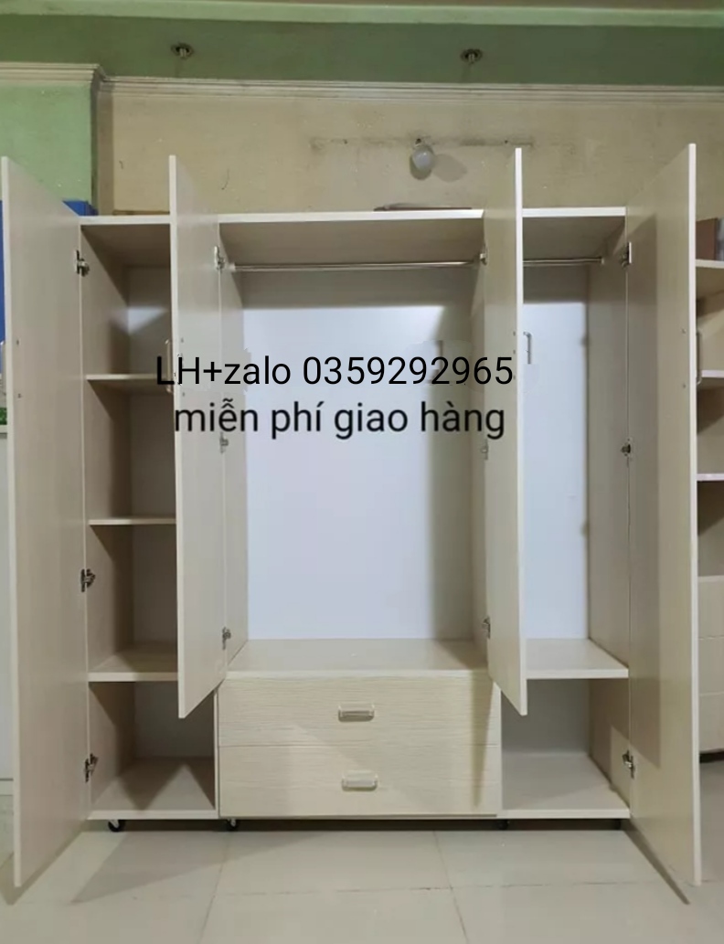 Tủ nhựa đài Loan 4 cánh