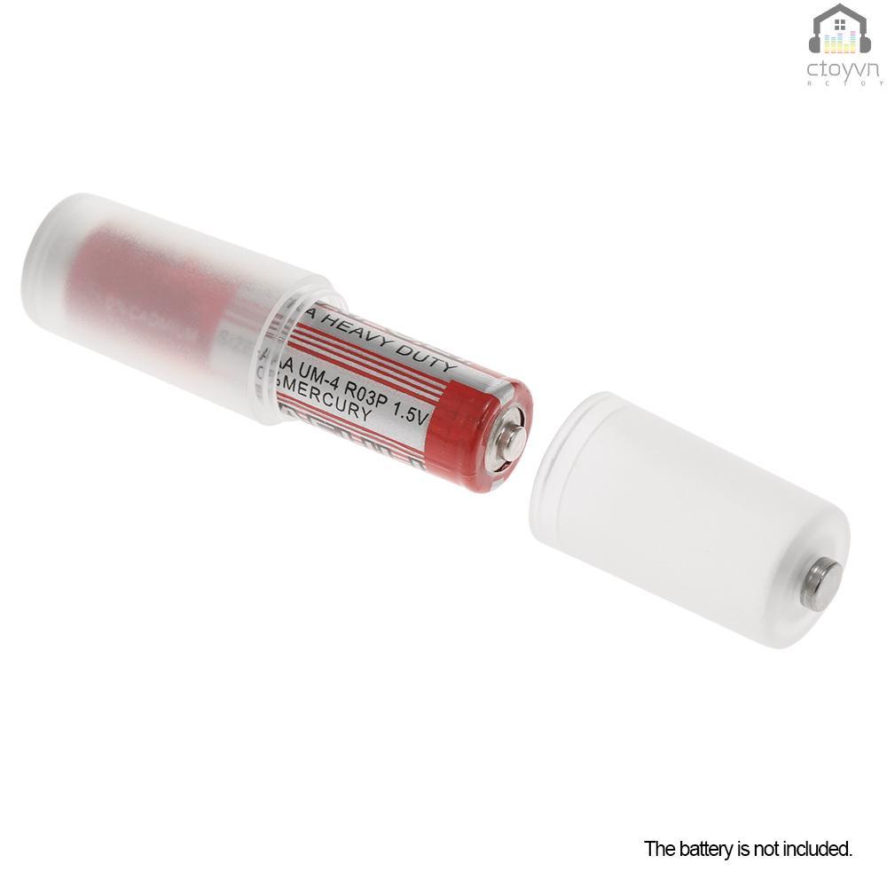Bộ 4 giá đỡ chuyển đổi pin AAA sang AA kích thước nhỏ gọn