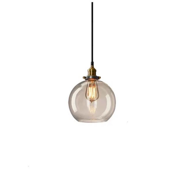 Đèn thả chất thủy tinh TH 726 kèm bóng led DT