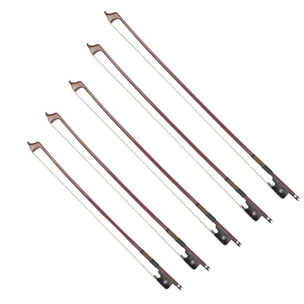 1 Piece Brazilwood Cello Bow Octagonal Cello Bow for Beginners Practice