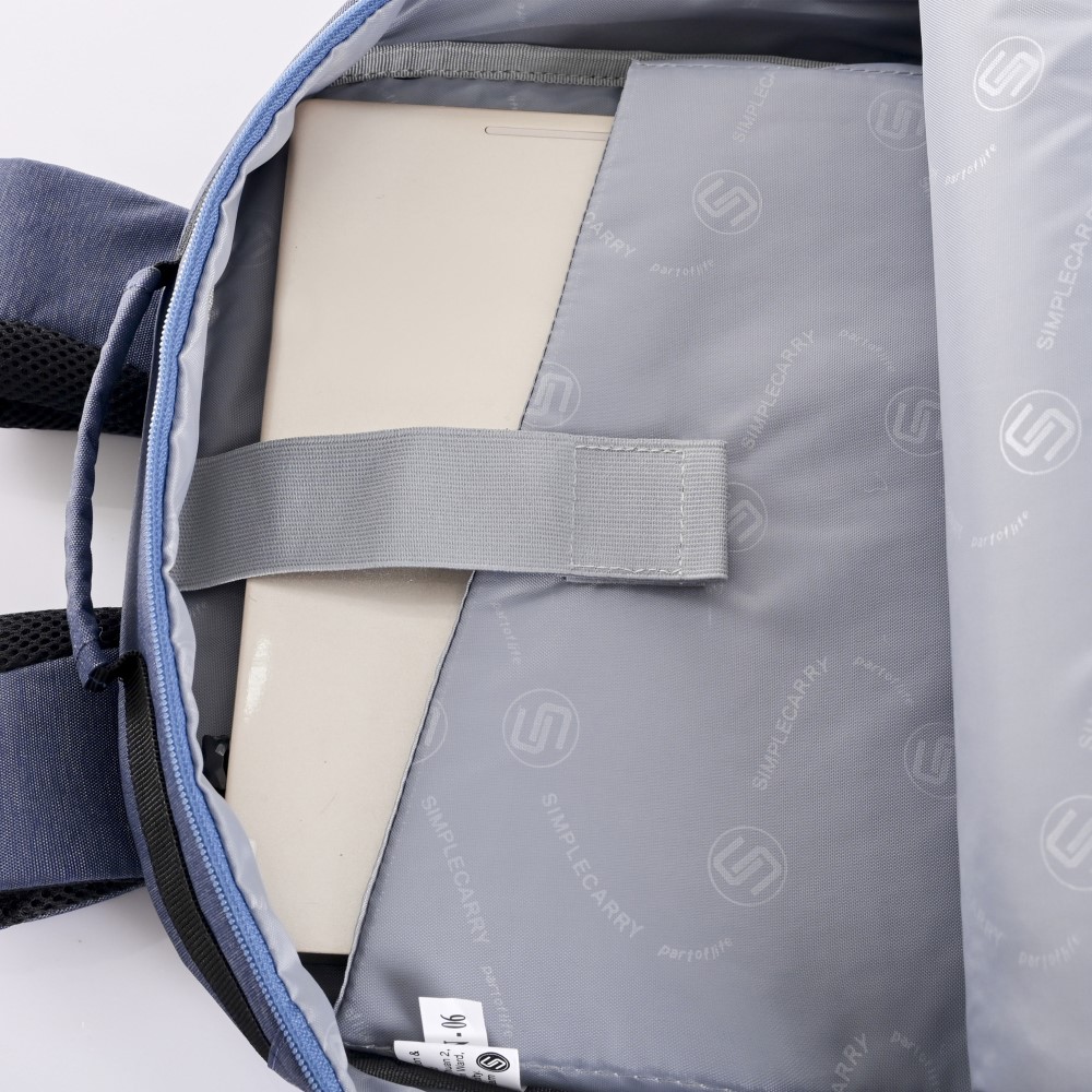 Balo laptop 15.6 inch Simplecarry MK4M chính hãng, chất liệu vải chống thấm nước bảo hành 10 năm