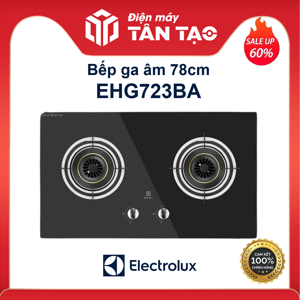 Bếp ga âm Electrolux EHG723BA - Hàng chính hãng