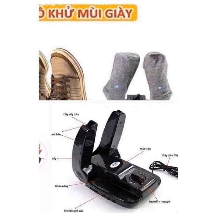 Máy sấy giày, tất khử mùi hiệu quả: