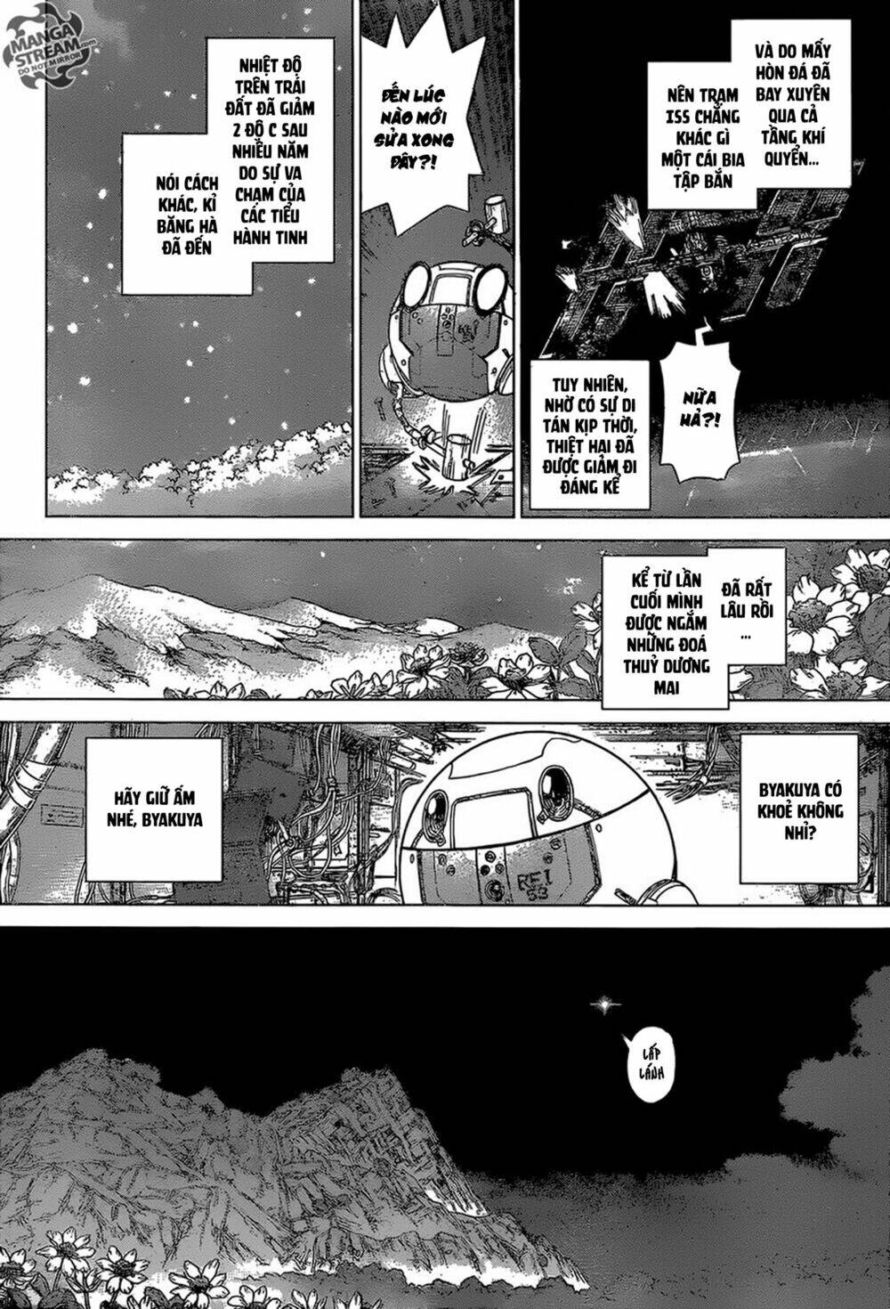 hồi sinh thế giới: byakuya chapter 8 9