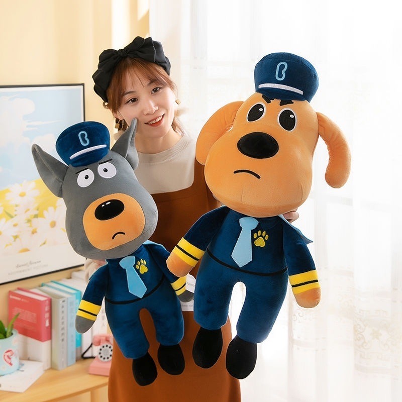 Gấu bông labrador cảnh sác trưởng 60cm ship HOẢ TỐC HCM đồ chơi cảnh sát trưởng labrado