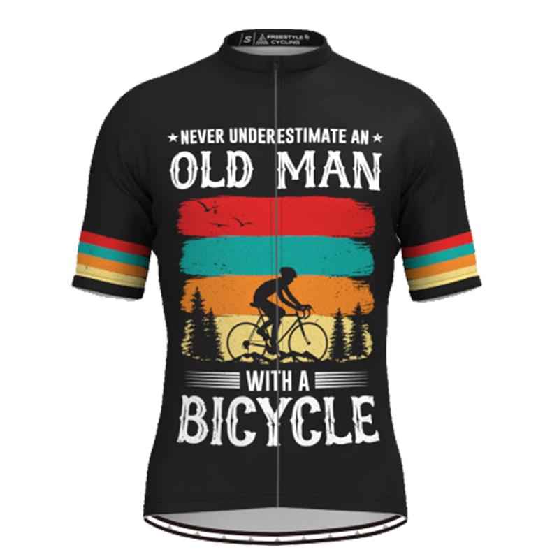 Jersey đi xe đạp vui nhộn 2023 Mùa hè ngắn tay áo đạp xe đạp MTB đồng phục xe đạp Maillot Ropa Ciclismo Đàn ông mặc áo sơ mi xe đạp Color: A8 Size: XS