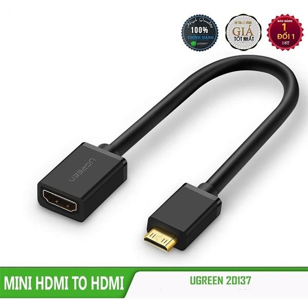 Cáp Chuyển Mini Hdmi Ra Hdmi Ugreen 20137 - Hàng chính hãng