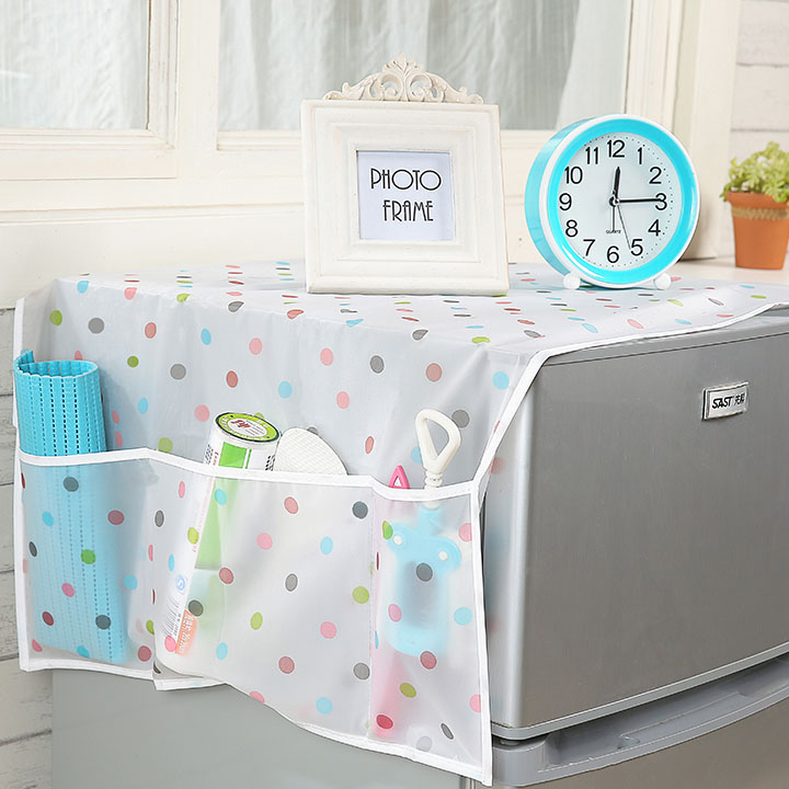 Tấm Phủ Tủ Lạnh Chống Thấm Nước, Đựng Đồ Tiện Dụng