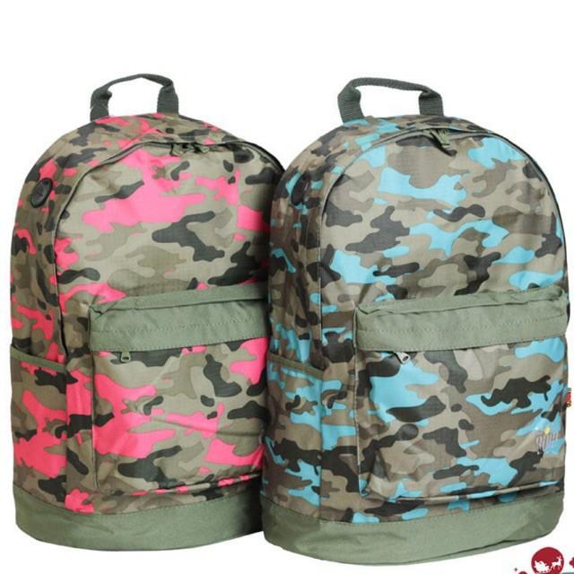 Balo học sinh, hoạ tiết army, chất vải dù cao cấp - BOM