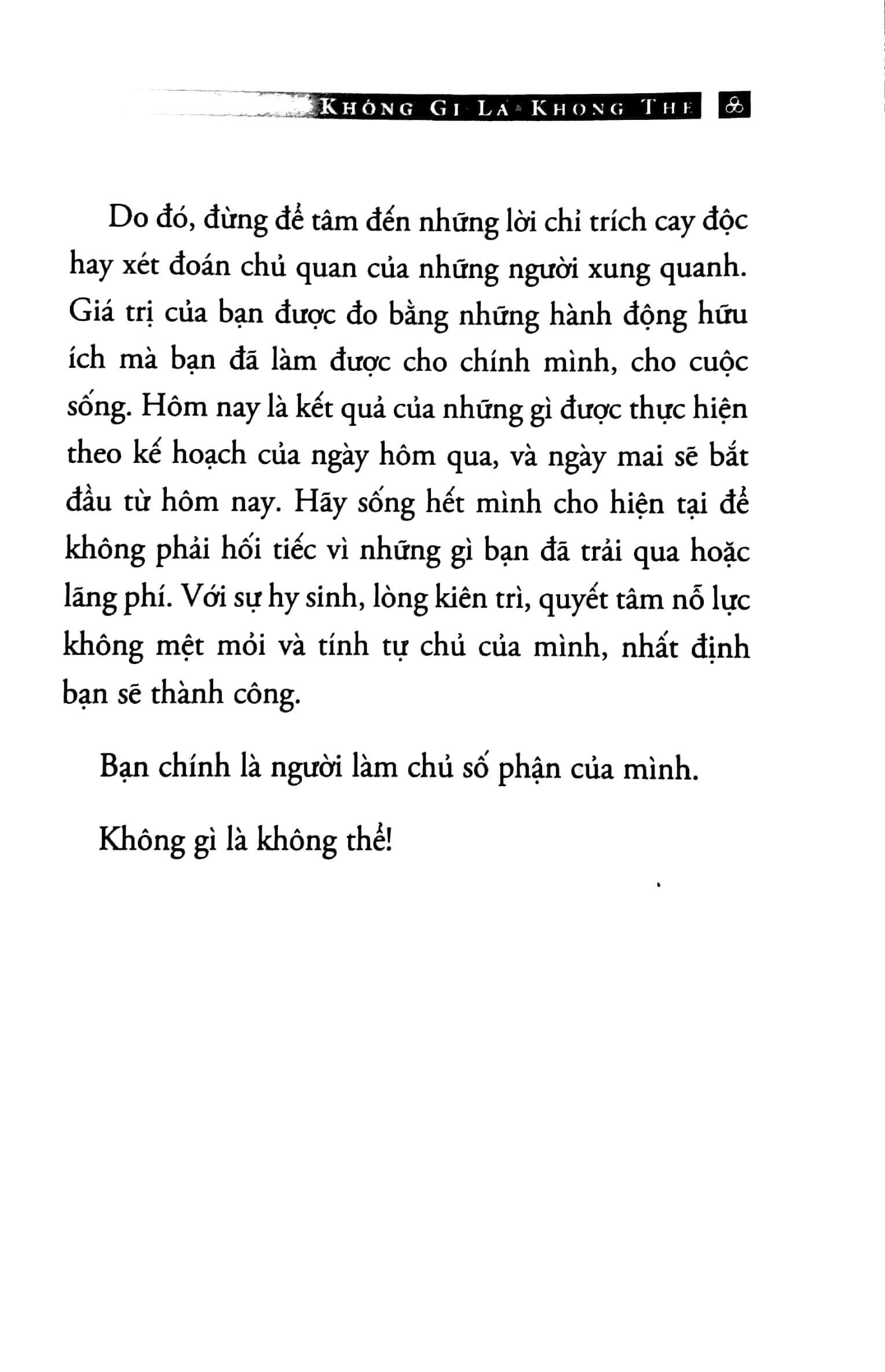 Sách You Can - Không Gì Là Không Thể (Tái Bản)