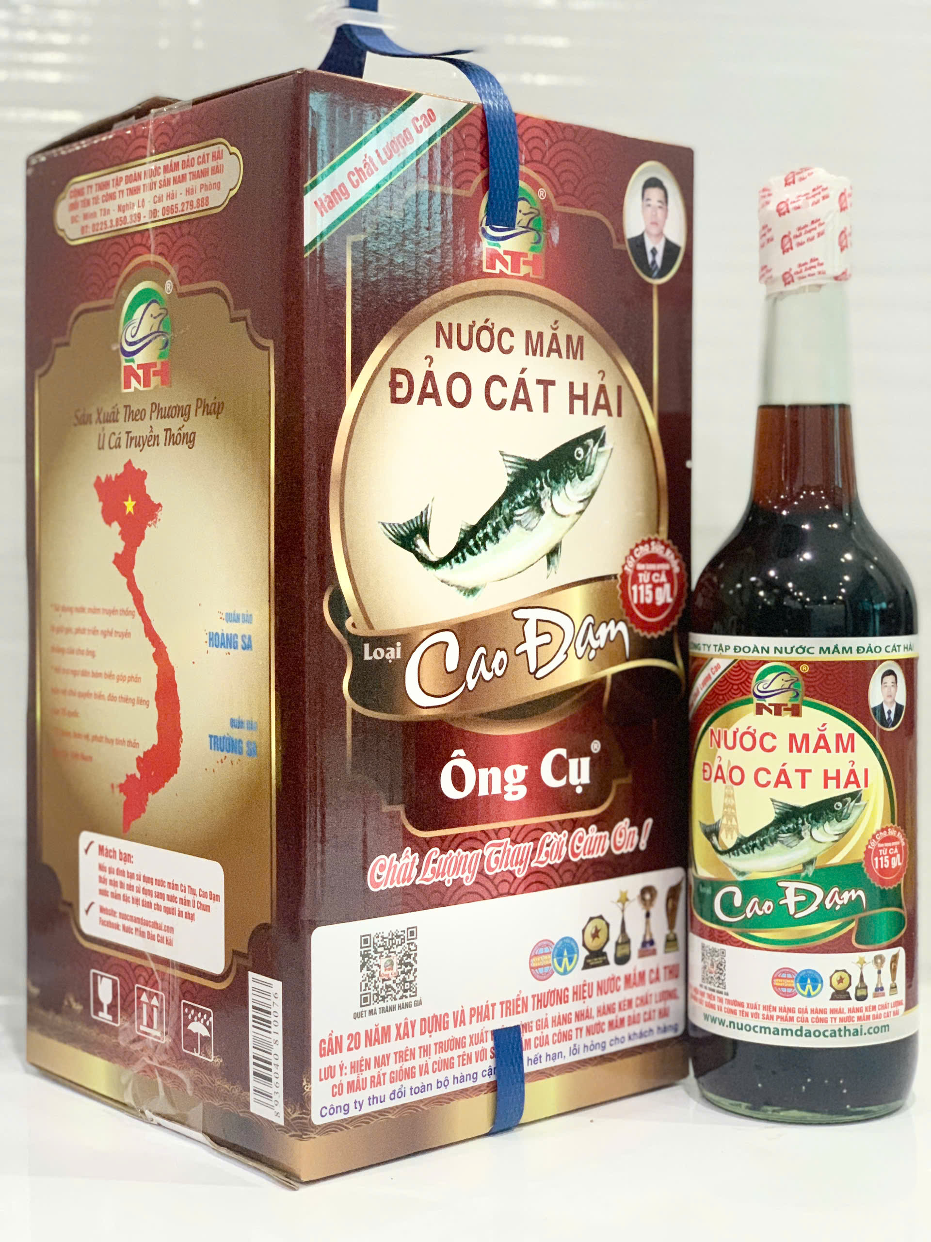 Nước Mắm Cao Đạm truyền thống, dung tích 650ml/1chai