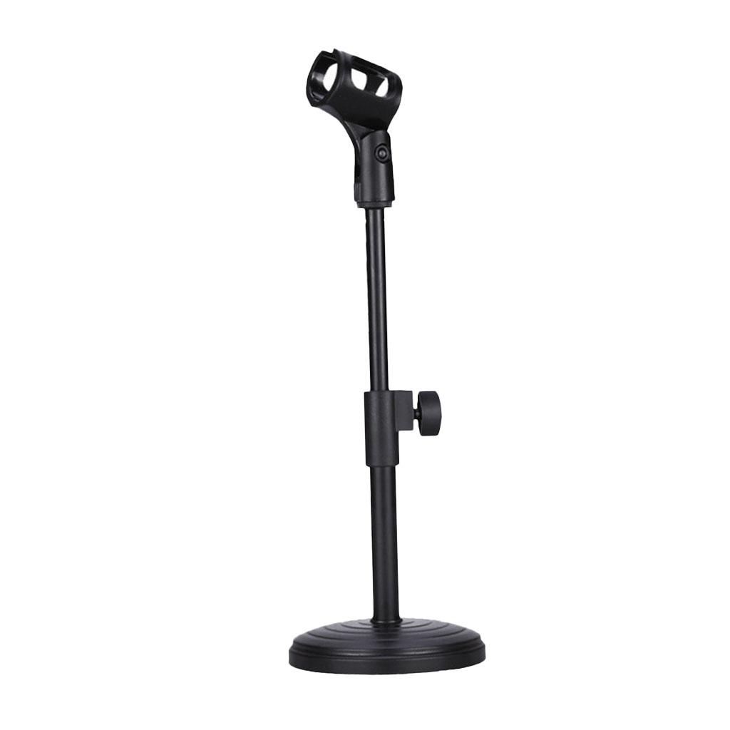 Có Thể Điều Chỉnh Để Bàn Gấp Gọn Chân Đế Micro W/Mic Kẹp Cho Các Cuộc Họp, Các Bài Giảng