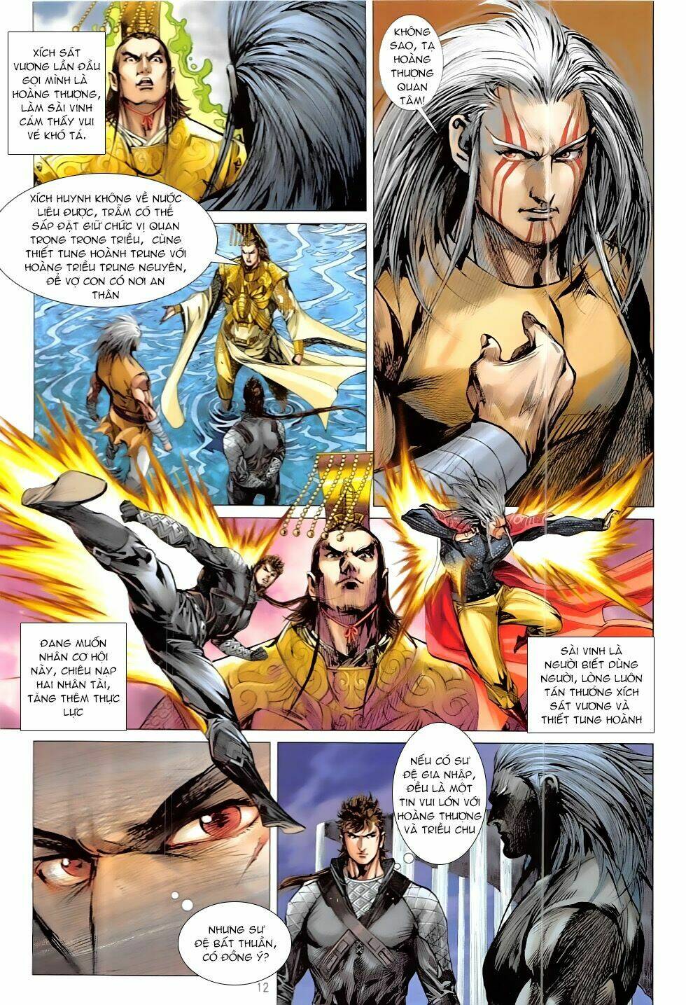 thiết tướng tung hoành (cựu tác) chapter 213 11