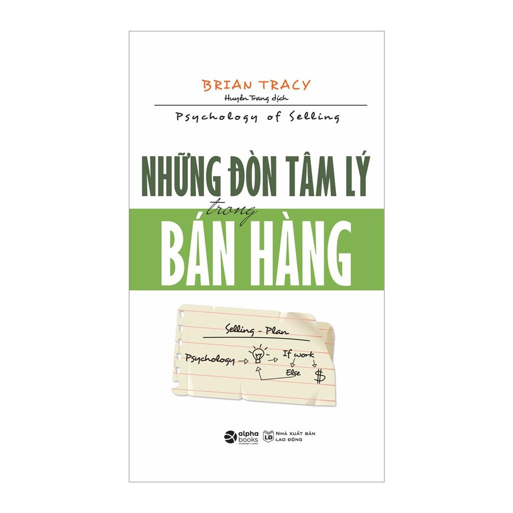 Sách Những đòn tâm lý trong bán hàng - Alphabooks - BẢN QUYỀN