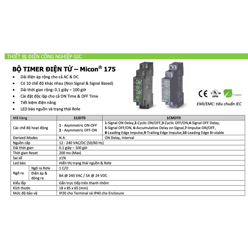 Timer điện tử đa chức năng ( 10 chức năng) 1CMDT0