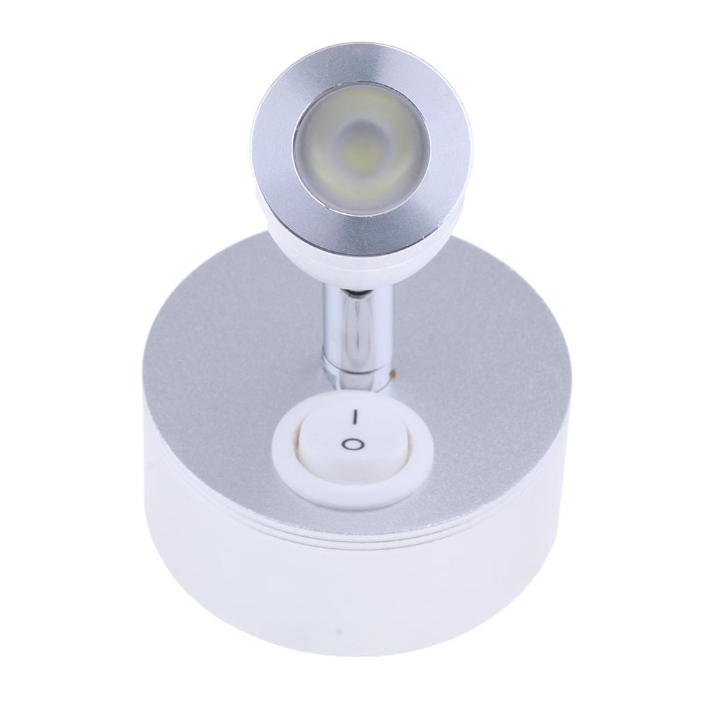 2 Pieces Spot Reading Light Switch Camper Trailer Boat Interior LED Light